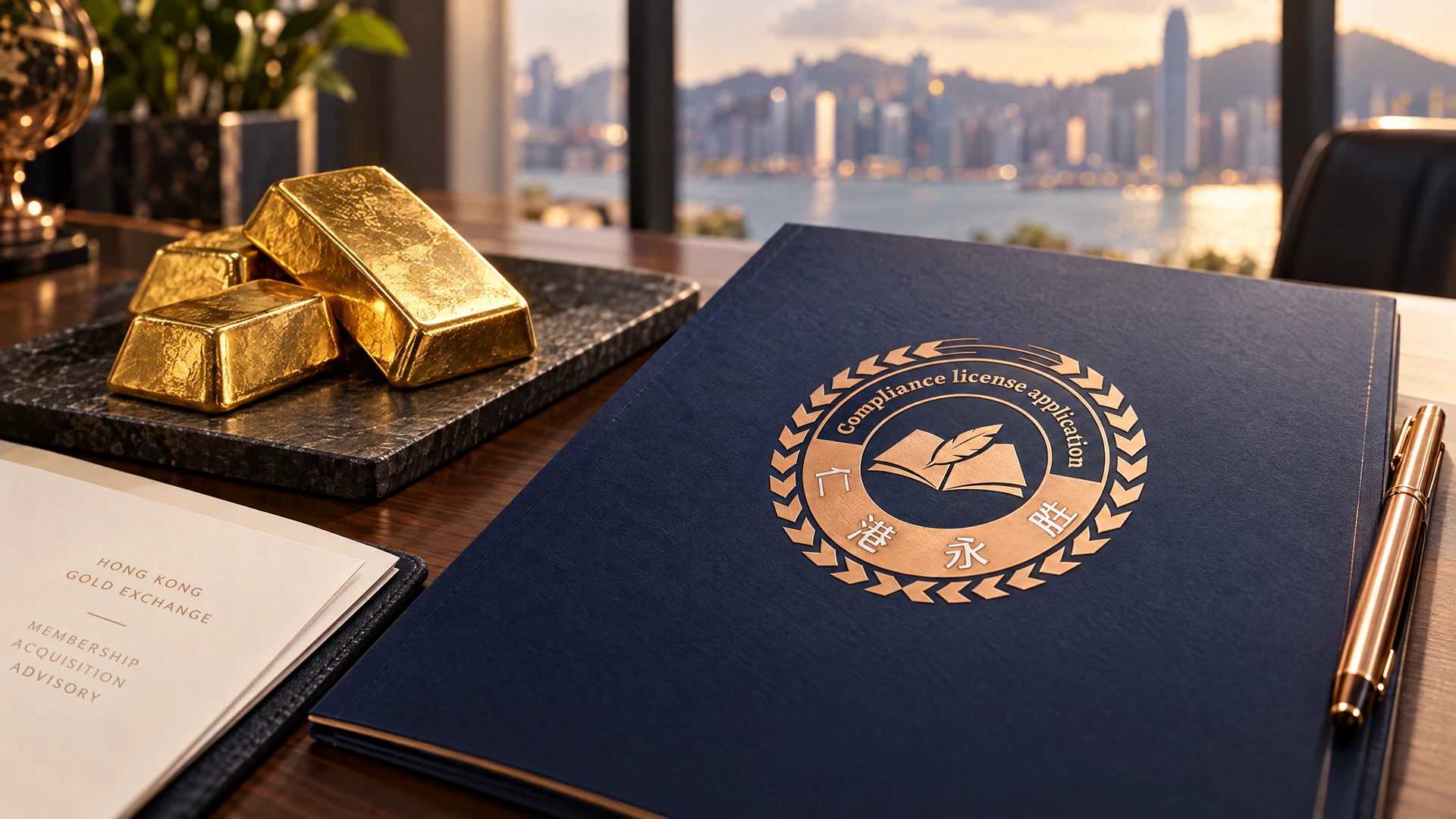香港黄金交易所会员资格合规服务主题配图